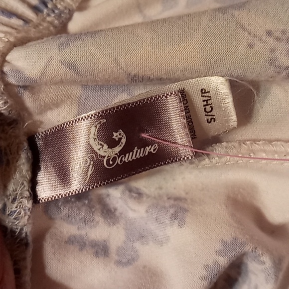 PJ Couture Gorgeous small Short Sleeve Button Top With Matching Pants - Picture 6 of 10